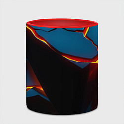 Кружка 3D Glow orange neon, цвет: 3D-белый + красный — фото 2