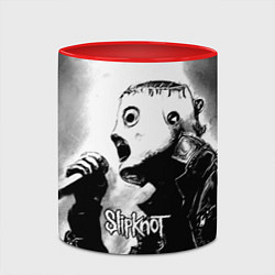 Кружка 3D Slipknot, цвет: 3D-белый + красный — фото 2