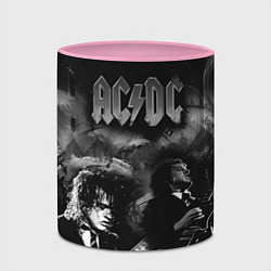 Кружка 3D AC/DC, цвет: 3D-белый + розовый — фото 2