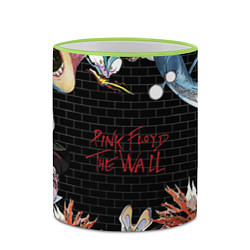 Кружка 3D Pink Floyd: The Wall, цвет: 3D-светло-зеленый кант — фото 2