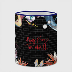 Кружка 3D Pink Floyd: The Wall, цвет: 3D-синий кант — фото 2