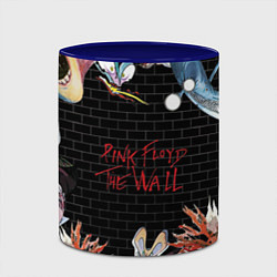 Кружка 3D Pink Floyd: The Wall, цвет: 3D-белый + синий — фото 2