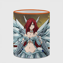 Кружка 3D Fairy tail, цвет: 3D-оранжевый кант — фото 2