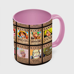 Кружка 3D One Piece, цвет: 3D-белый + розовый