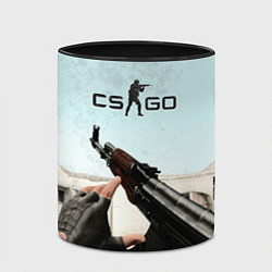 Кружка 3D Counter-Strike: De Dust, цвет: 3D-белый + черный — фото 2