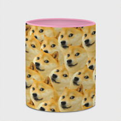 Кружка 3D Doge, цвет: 3D-белый + розовый — фото 2