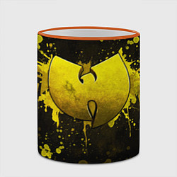 Кружка 3D Wu-Tang Clan: Yellow, цвет: 3D-оранжевый кант — фото 2