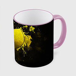 Кружка 3D Wu-Tang Clan: Yellow, цвет: 3D-розовый кант