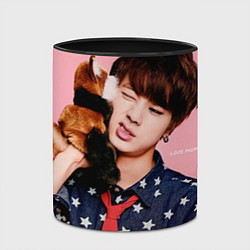 Кружка 3D BTS: Love Me, цвет: 3D-белый + черный — фото 2