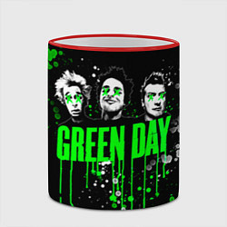 Кружка 3D Green Day: Acid Colour, цвет: 3D-красный кант — фото 2