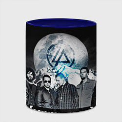 Кружка 3D Linkin Park: Moon, цвет: 3D-белый + синий — фото 2