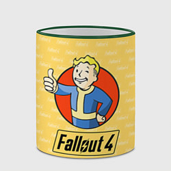 Кружка 3D Fallout 4: Pip-Boy, цвет: 3D-зеленый кант — фото 2