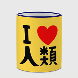 Кружка 3D No game no life Sora, цвет: 3D-синий кант — фото 2