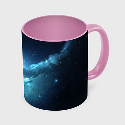 Кружка 3D Atlantis Nebula, цвет: 3D-белый + розовый