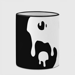 Кружка 3D Инь Янь, цвет: 3D-черный кант — фото 2