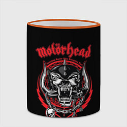 Кружка 3D Motorhead, цвет: 3D-оранжевый кант — фото 2