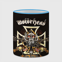 Кружка 3D Motorhead: The best of, цвет: 3D-небесно-голубой кант — фото 2