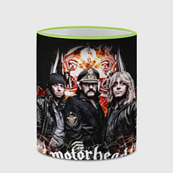 Кружка 3D Motorhead Band, цвет: 3D-светло-зеленый кант — фото 2