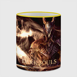Кружка 3D Dark Souls, цвет: 3D-желтый кант — фото 2