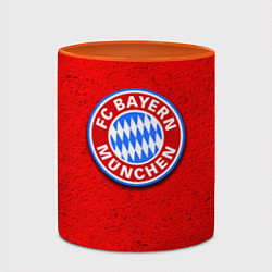 Кружка 3D Bayern FC, цвет: 3D-белый + оранжевый — фото 2