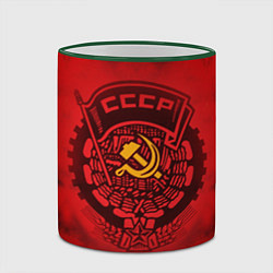 Кружка 3D СССР, цвет: 3D-зеленый кант — фото 2