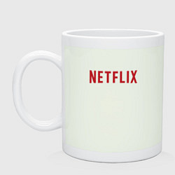 Кружка керамическая Netflix, цвет: фосфор
