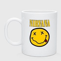 Кружка керамическая NIRVANA, цвет: белый