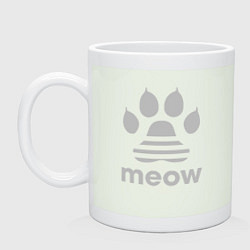 Кружка керамическая Meow, цвет: фосфор