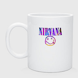 Кружка керамическая NIRVANA, цвет: белый