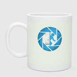 Кружка керамическая PORTAL, цвет: фосфор