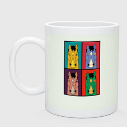 Кружка керамическая BoJack Horseman, цвет: фосфор