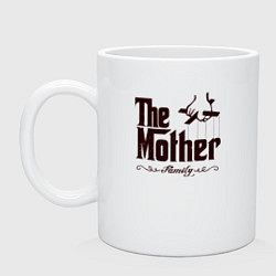 Кружка керамическая The Mother, цвет: белый