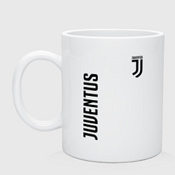 Кружка керамическая JUVENTUS, цвет: белый