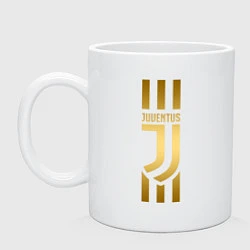 Кружка керамическая JUVENTUS, цвет: белый