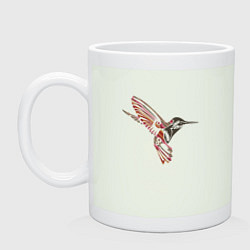 Кружка керамическая Колибри, цвет: фосфор