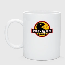 Кружка керамическая PAC-MAN, цвет: белый
