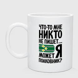 Кружка Может я полковник?