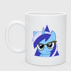 Кружка керамическая Trixie hipster, цвет: белый