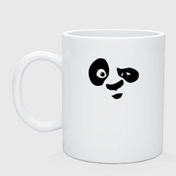 Кружка керамическая Панда, цвет: белый