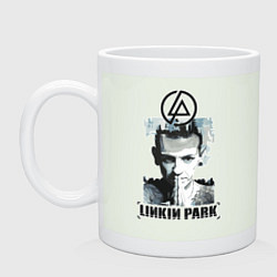 Кружка керамическая Linkin Park, цвет: фосфор