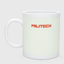 Кружка керамическая Militech, цвет: фосфор