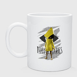 Кружка керамическая Little Nightmares, цвет: белый