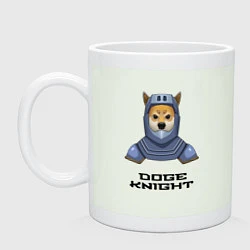 Кружка керамическая DOGE KNIGHT, цвет: фосфор