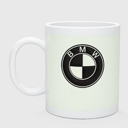 Кружка керамическая BMW LOGO CARBON, цвет: фосфор