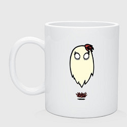 Кружка керамическая Приведение Венди, цвет: белый