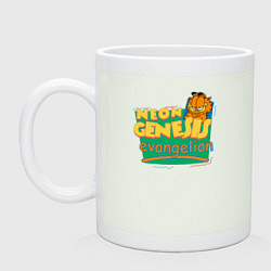 Кружка керамическая GARFIELD GENESIS EVANGELION, цвет: фосфор