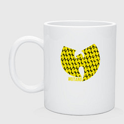 Кружка керамическая Wu-Tang Style, цвет: белый