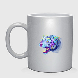 Кружка Неоновый леопард