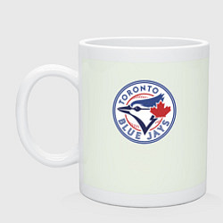 Кружка керамическая Toronto Blue Jays, цвет: фосфор