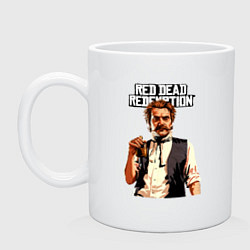 Кружка керамическая Swanson, цвет: белый